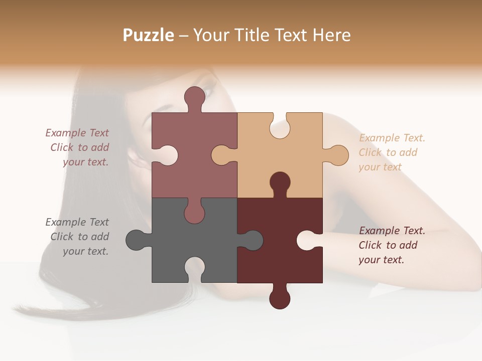 Studio Hairstyle Isolated PowerPoint Template