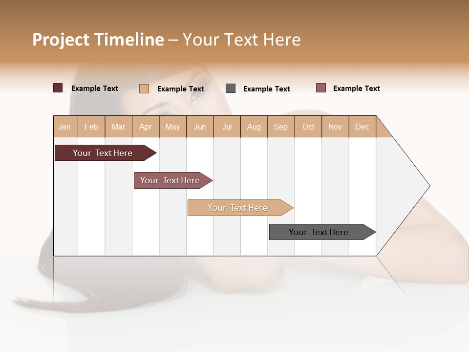 Studio Hairstyle Isolated PowerPoint Template