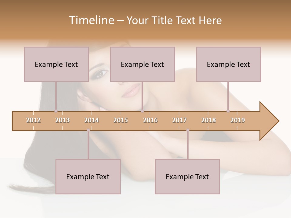 Studio Hairstyle Isolated PowerPoint Template