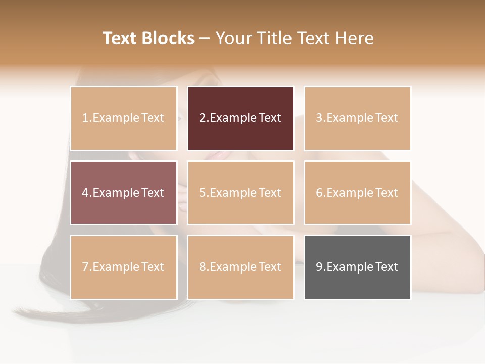 Studio Hairstyle Isolated PowerPoint Template