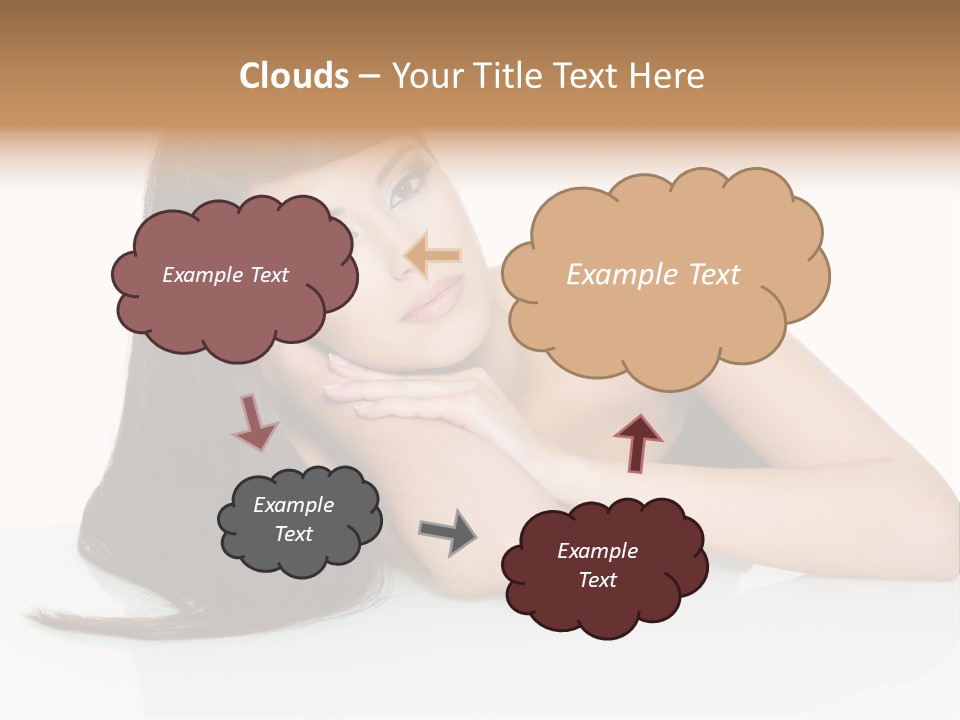 Studio Hairstyle Isolated PowerPoint Template