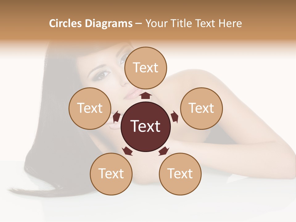 Studio Hairstyle Isolated PowerPoint Template