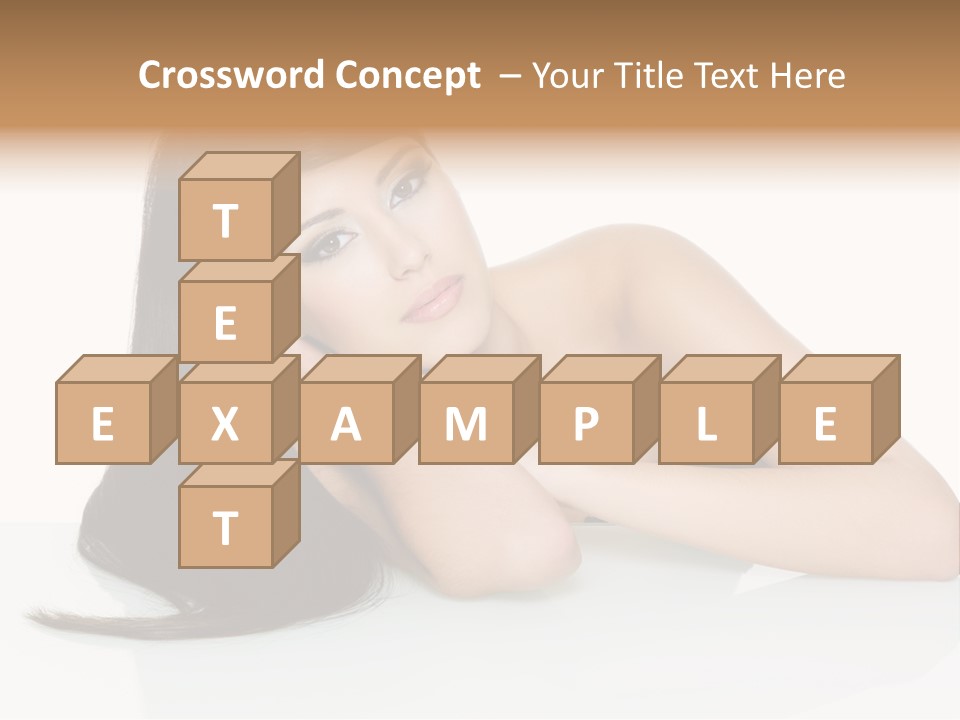 Studio Hairstyle Isolated PowerPoint Template