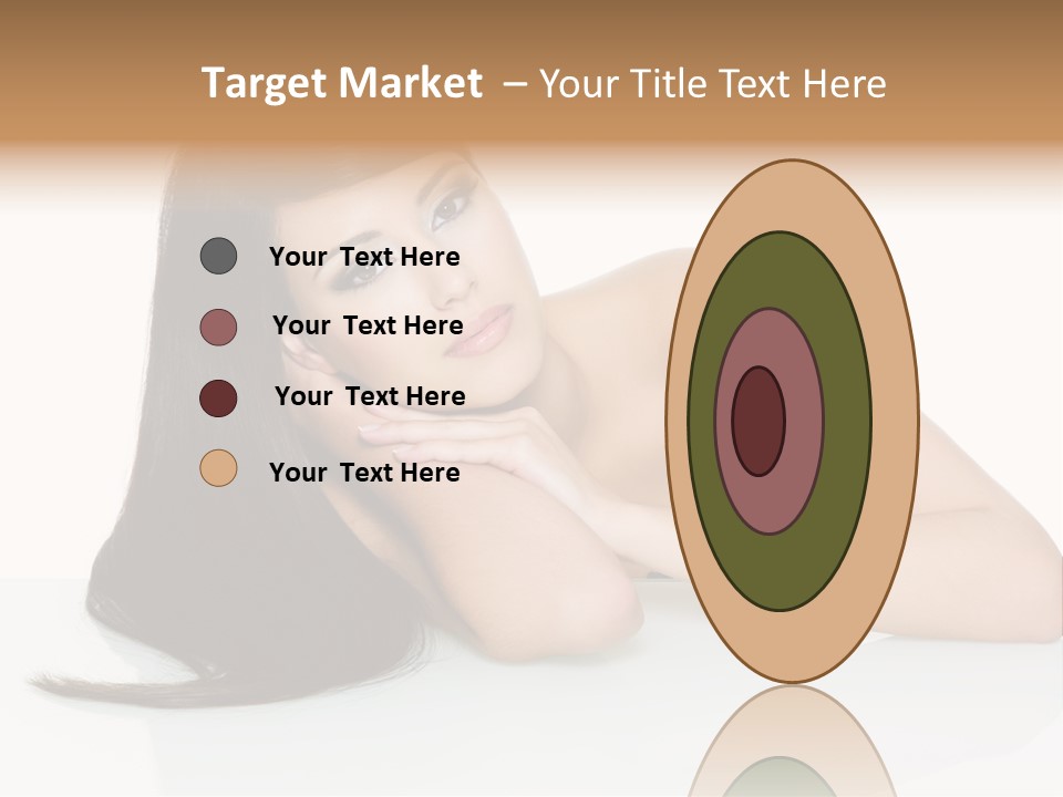 Studio Hairstyle Isolated PowerPoint Template