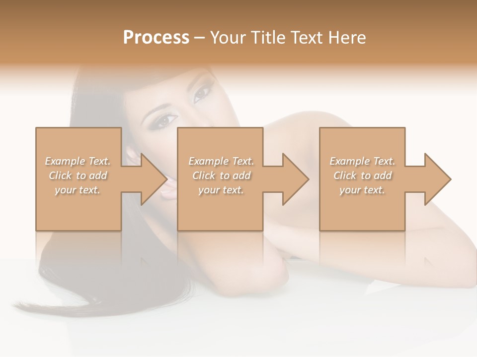 Studio Hairstyle Isolated PowerPoint Template