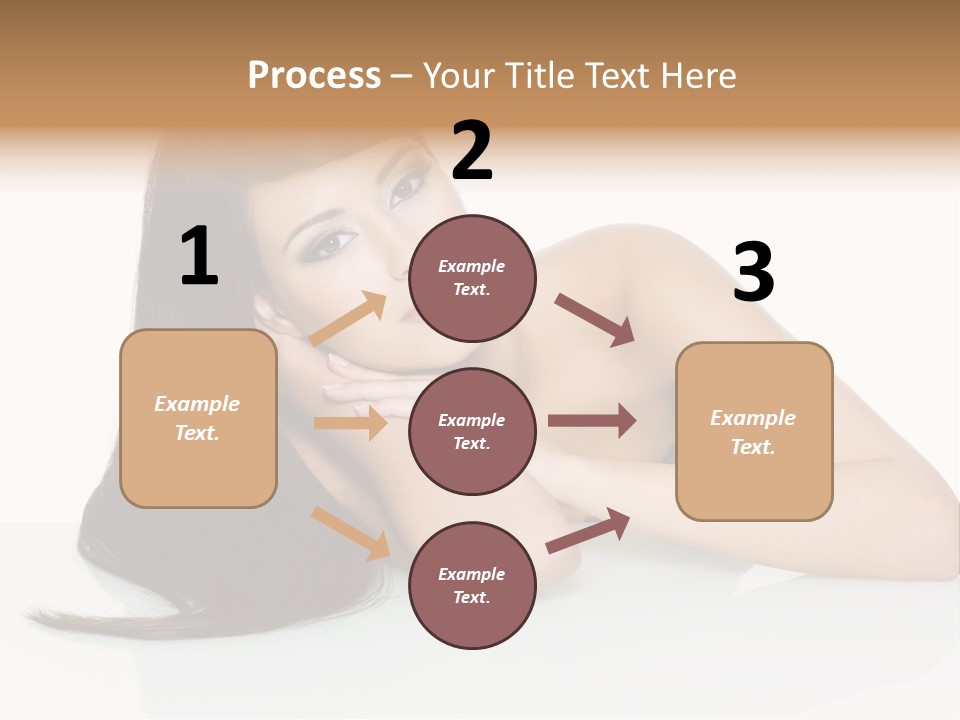 Studio Hairstyle Isolated PowerPoint Template