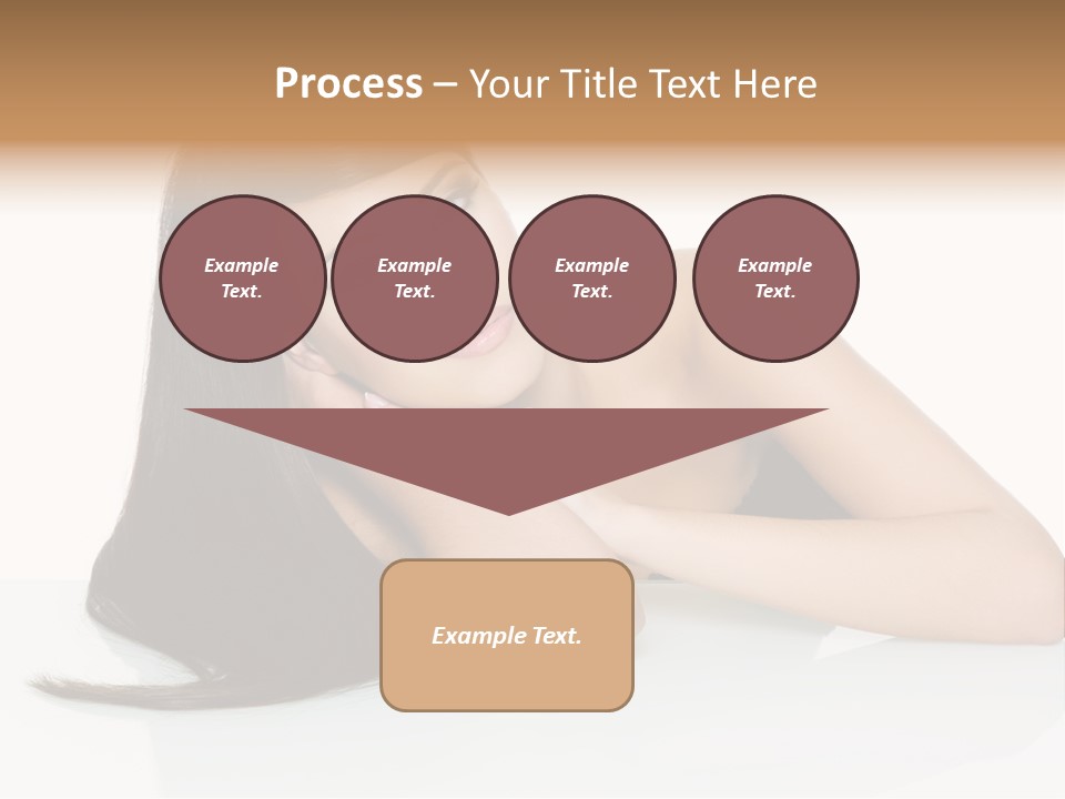 Studio Hairstyle Isolated PowerPoint Template