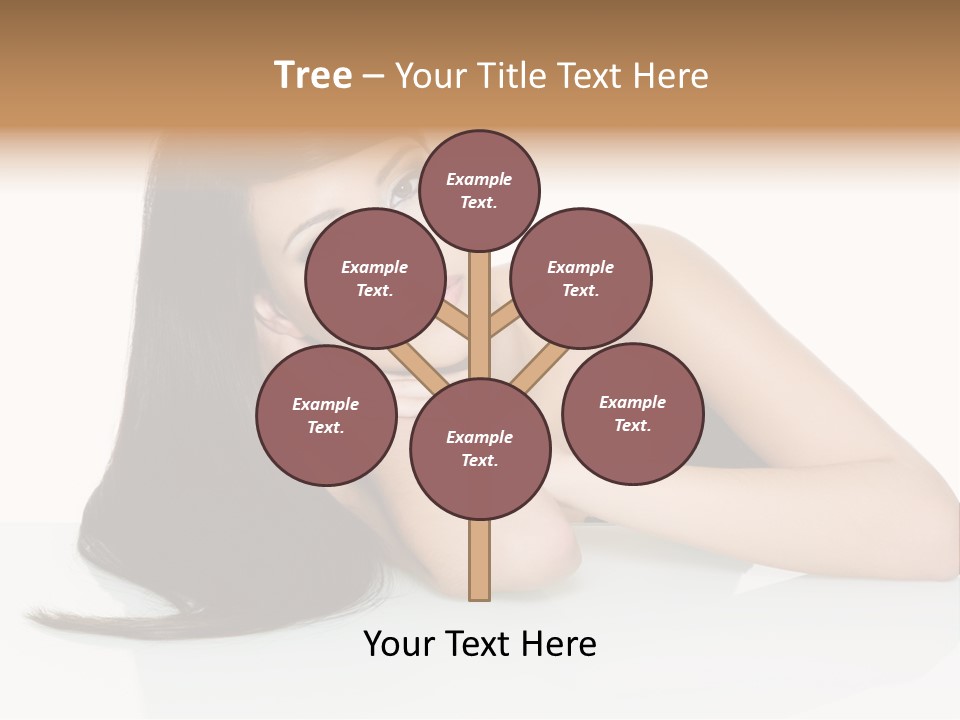 Studio Hairstyle Isolated PowerPoint Template