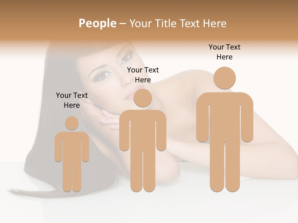 Studio Hairstyle Isolated PowerPoint Template