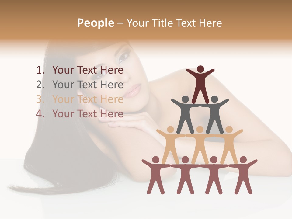 Studio Hairstyle Isolated PowerPoint Template