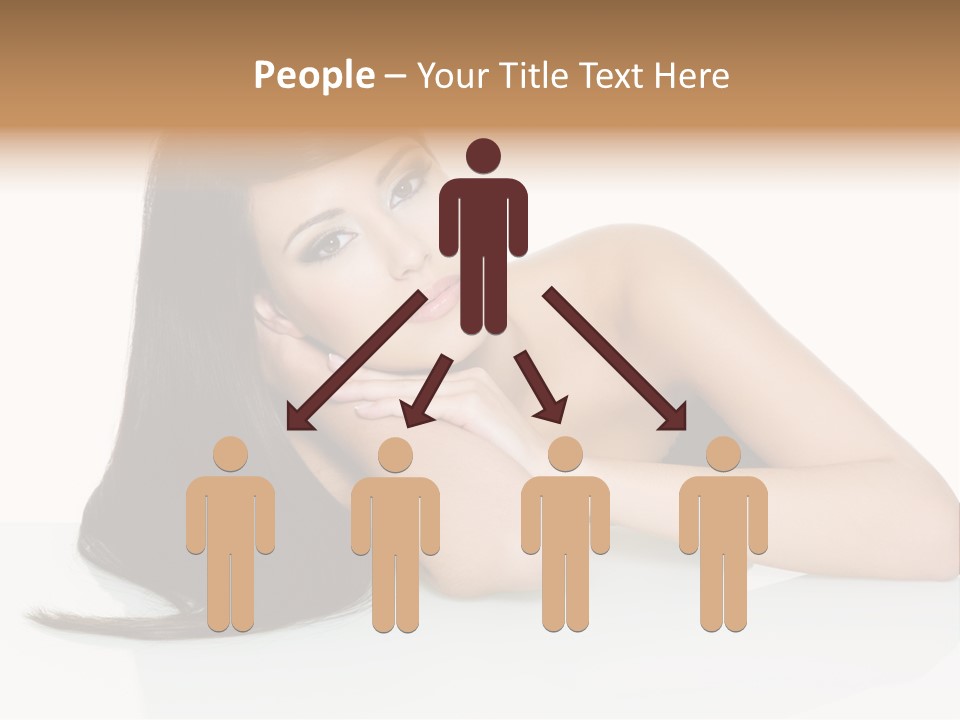 Studio Hairstyle Isolated PowerPoint Template