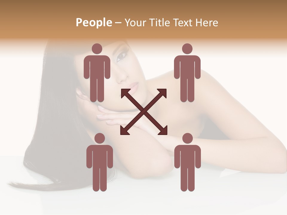 Studio Hairstyle Isolated PowerPoint Template