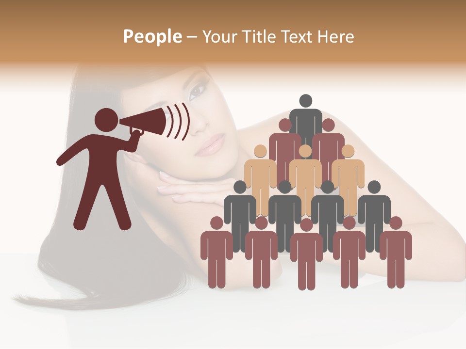 Studio Hairstyle Isolated PowerPoint Template