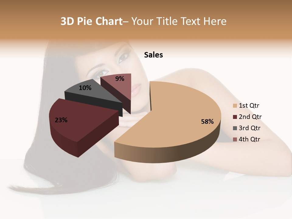 Studio Hairstyle Isolated PowerPoint Template