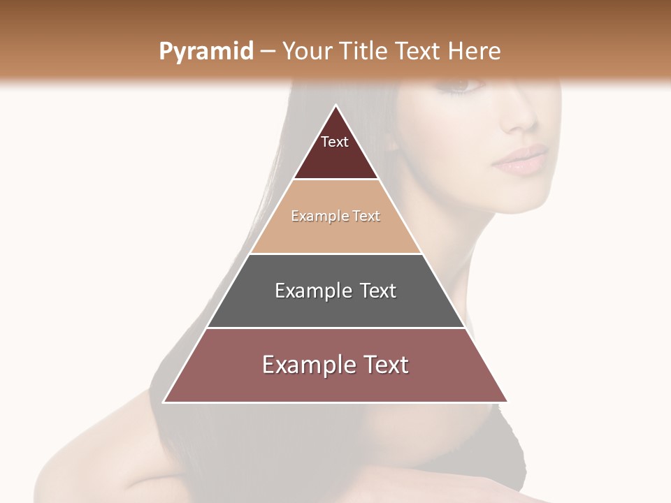 Woman Hair Sexy PowerPoint Template