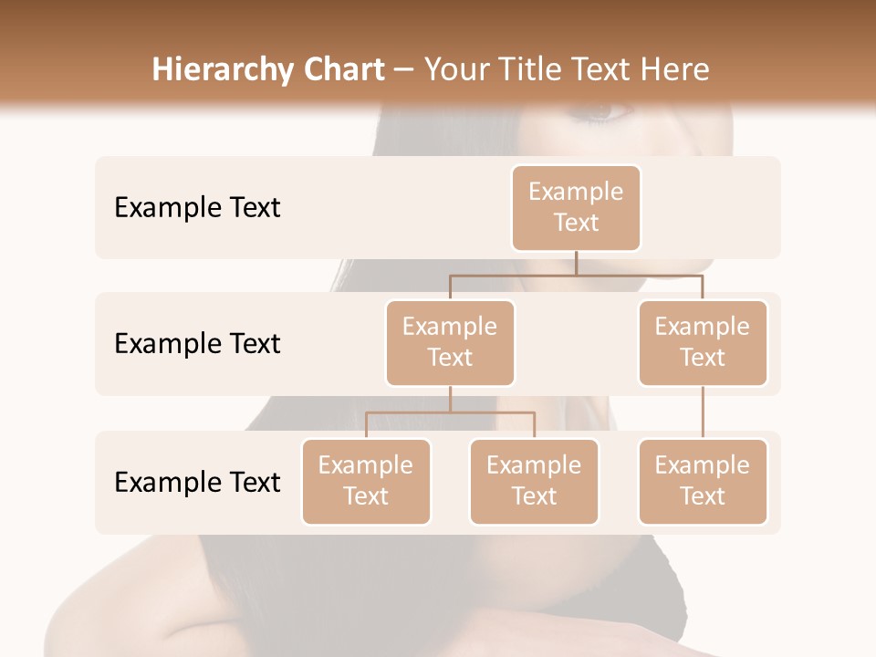 Woman Hair Sexy PowerPoint Template