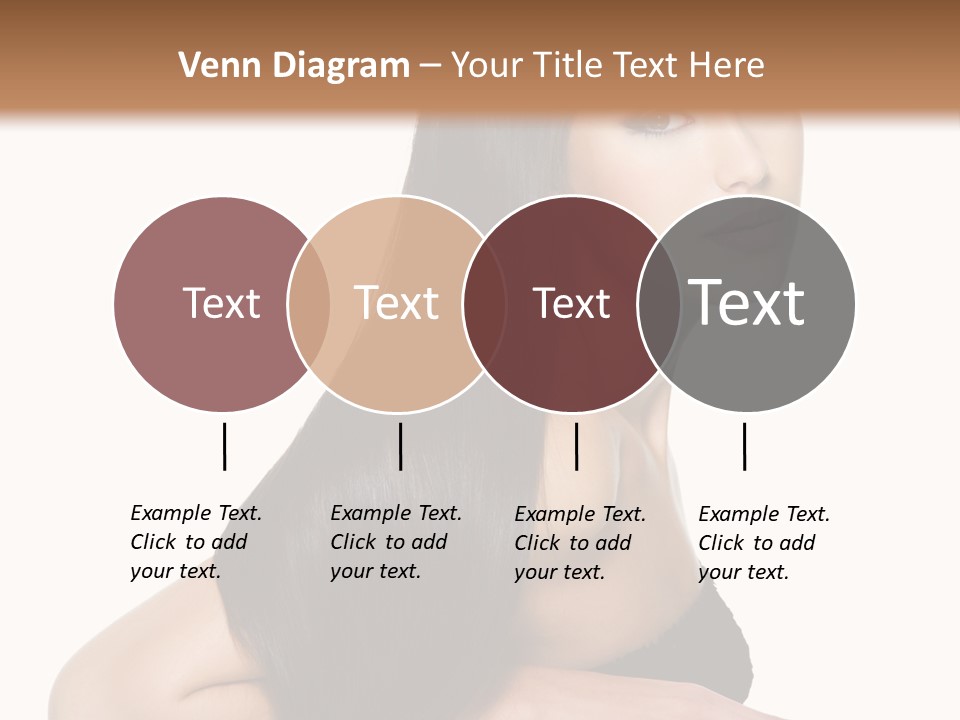 Woman Hair Sexy PowerPoint Template