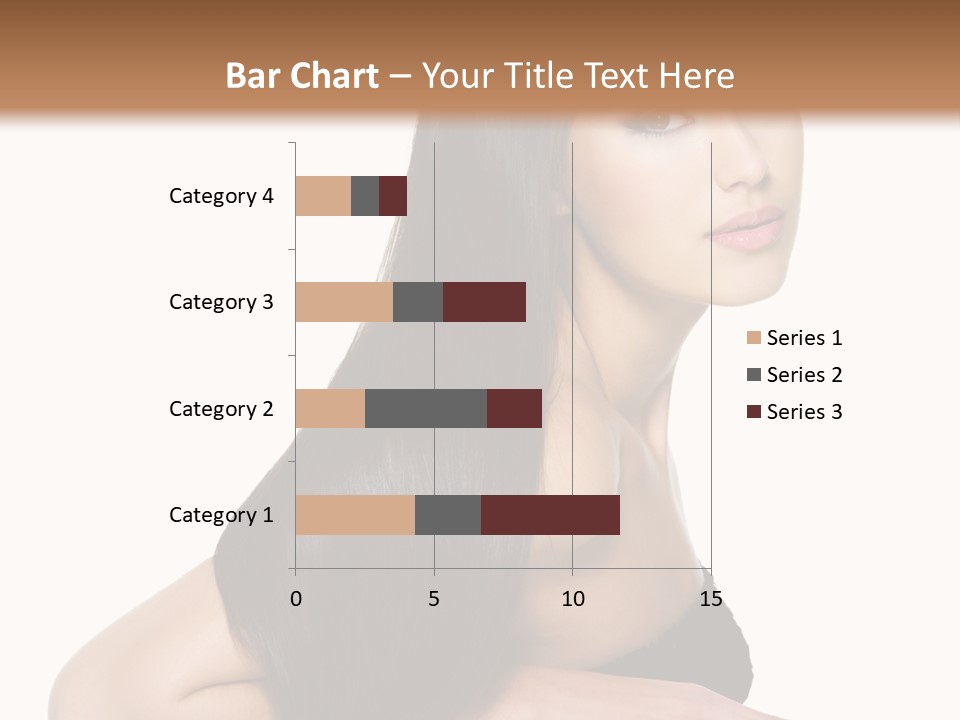 Woman Hair Sexy PowerPoint Template