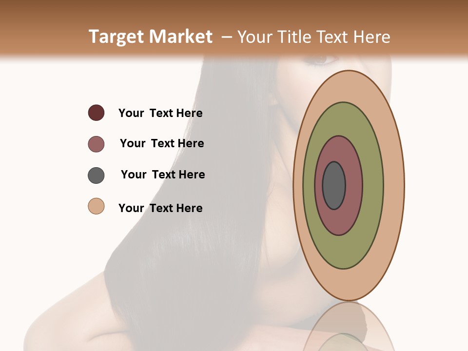 Woman Hair Sexy PowerPoint Template