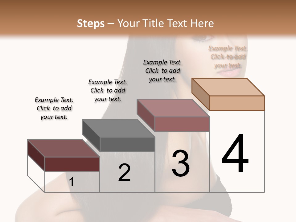 Woman Hair Sexy PowerPoint Template