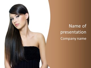 Smooth Glamour Sexy PowerPoint Template