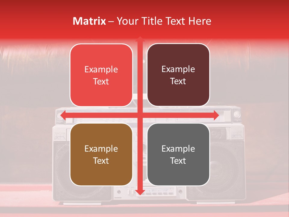 Tune Audio Play PowerPoint Template