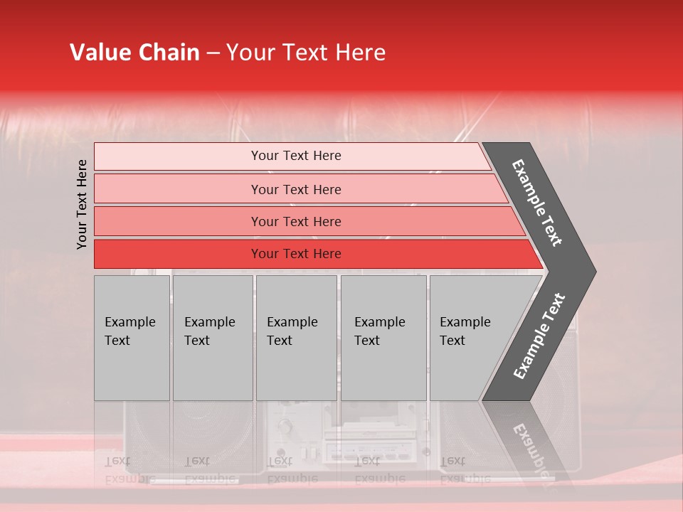 Tune Audio Play PowerPoint Template