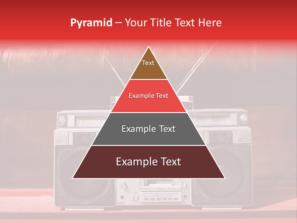 Tune Audio Play PowerPoint Template