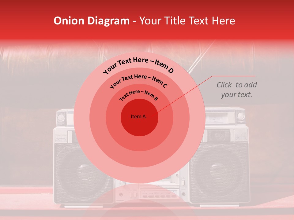 Tune Audio Play PowerPoint Template