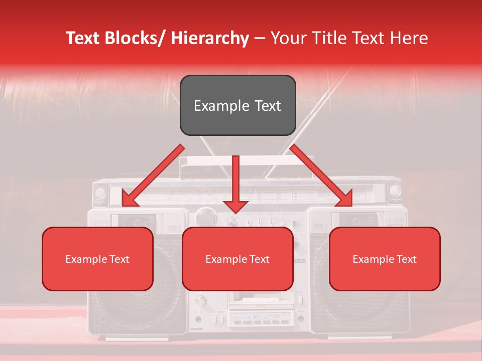 Tune Audio Play PowerPoint Template