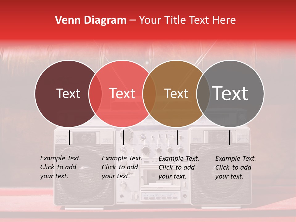 Tune Audio Play PowerPoint Template