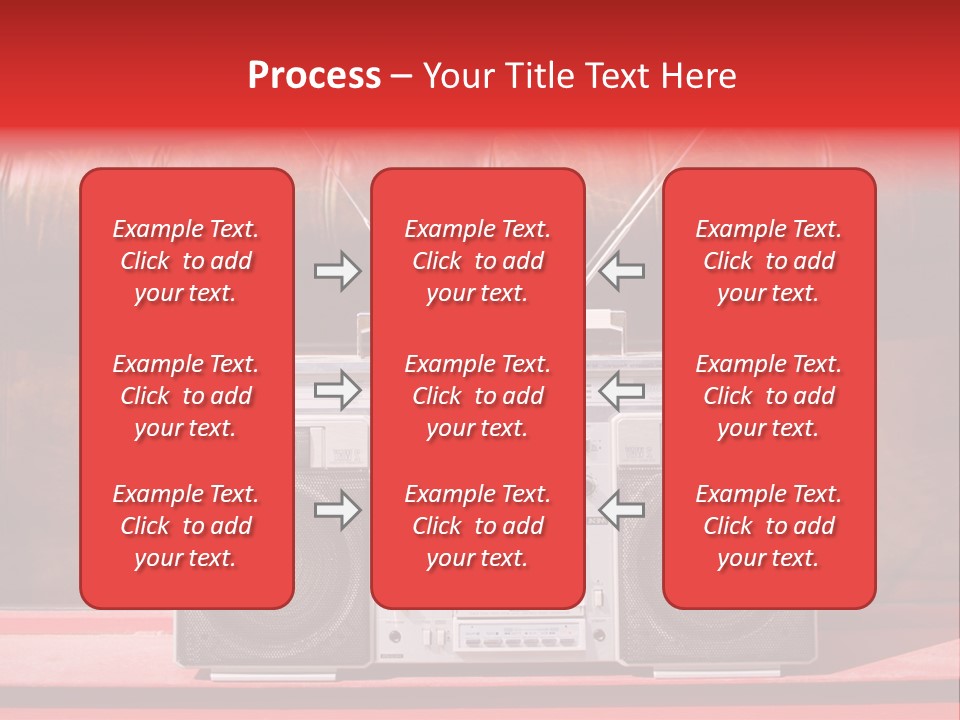Tune Audio Play PowerPoint Template