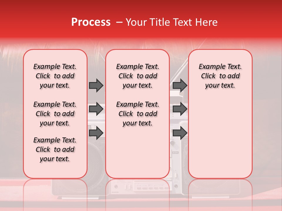 Tune Audio Play PowerPoint Template