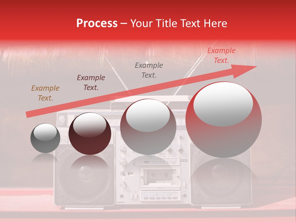 Tune Audio Play PowerPoint Template