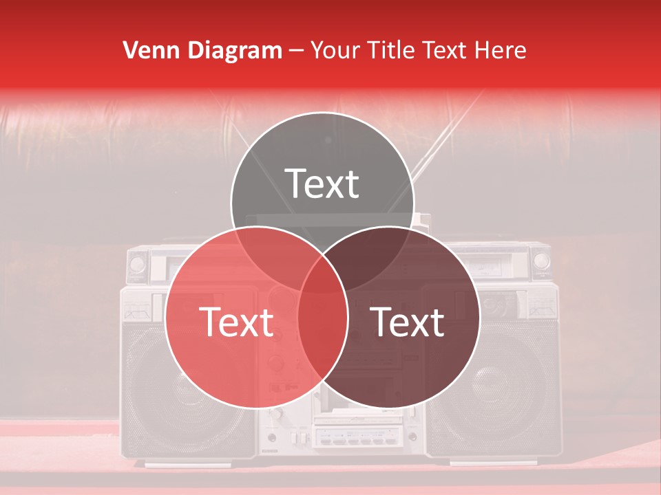 Tune Audio Play PowerPoint Template