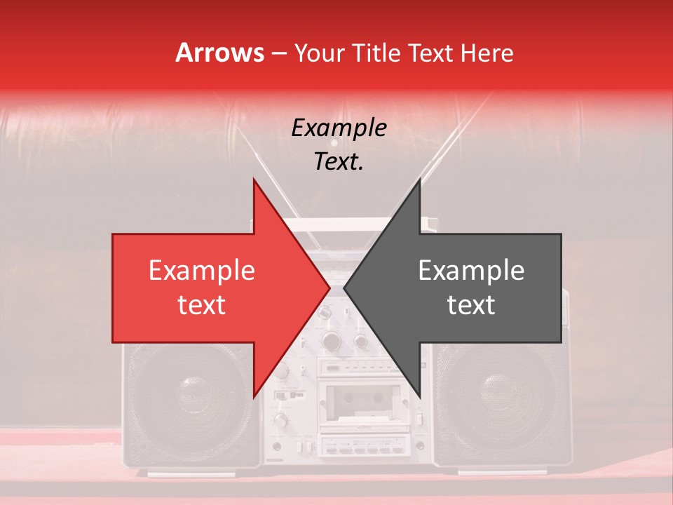 Tune Audio Play PowerPoint Template