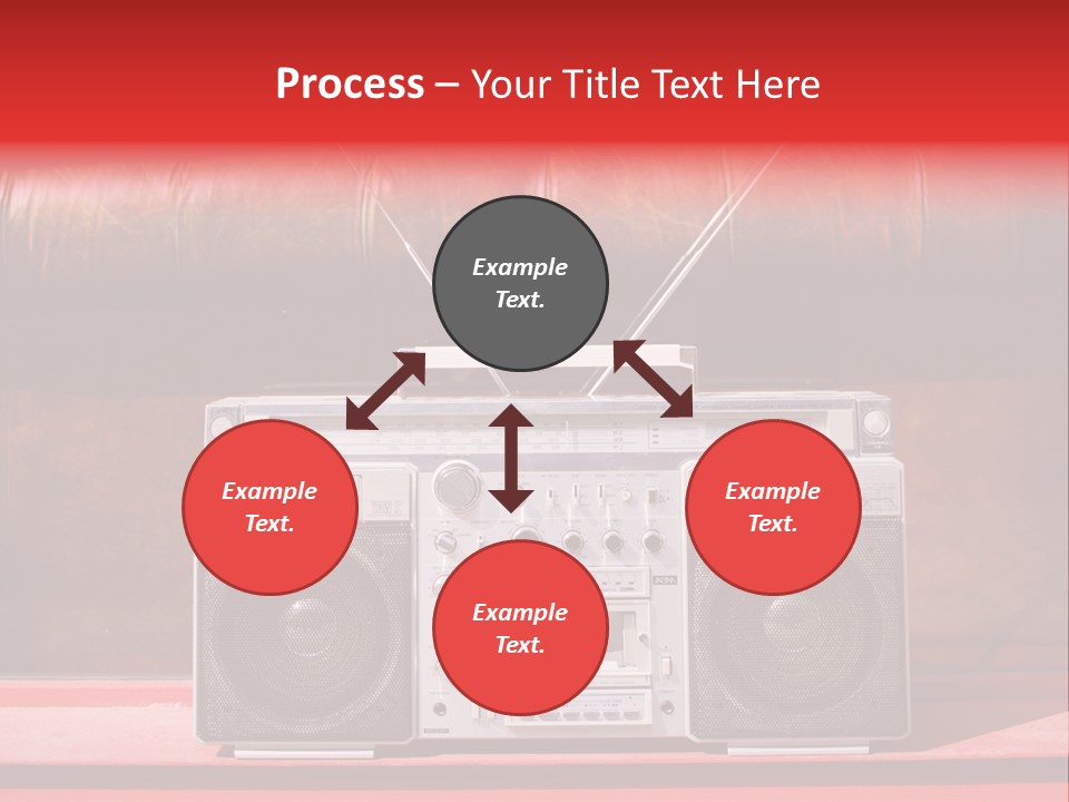 Tune Audio Play PowerPoint Template