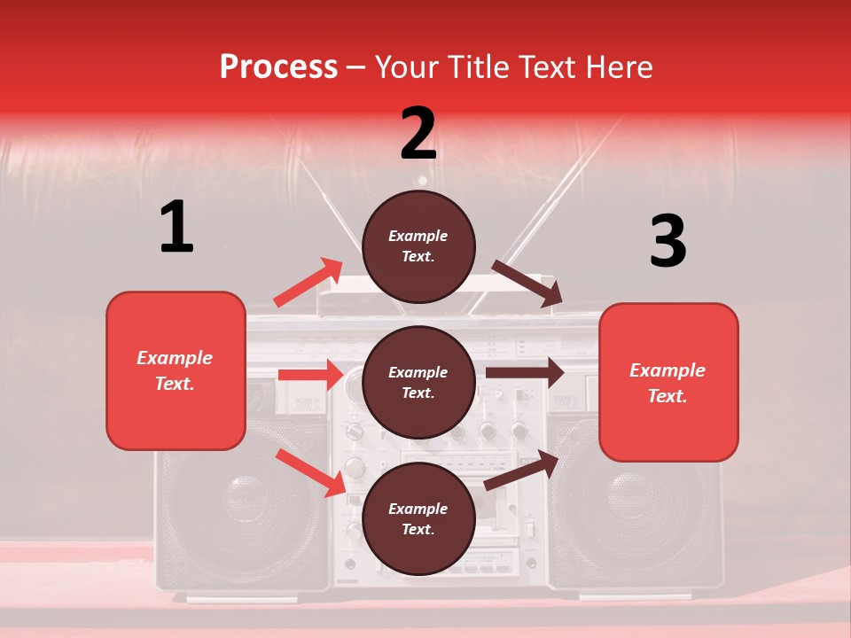 Tune Audio Play PowerPoint Template