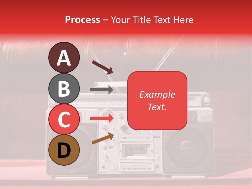 Tune Audio Play PowerPoint Template