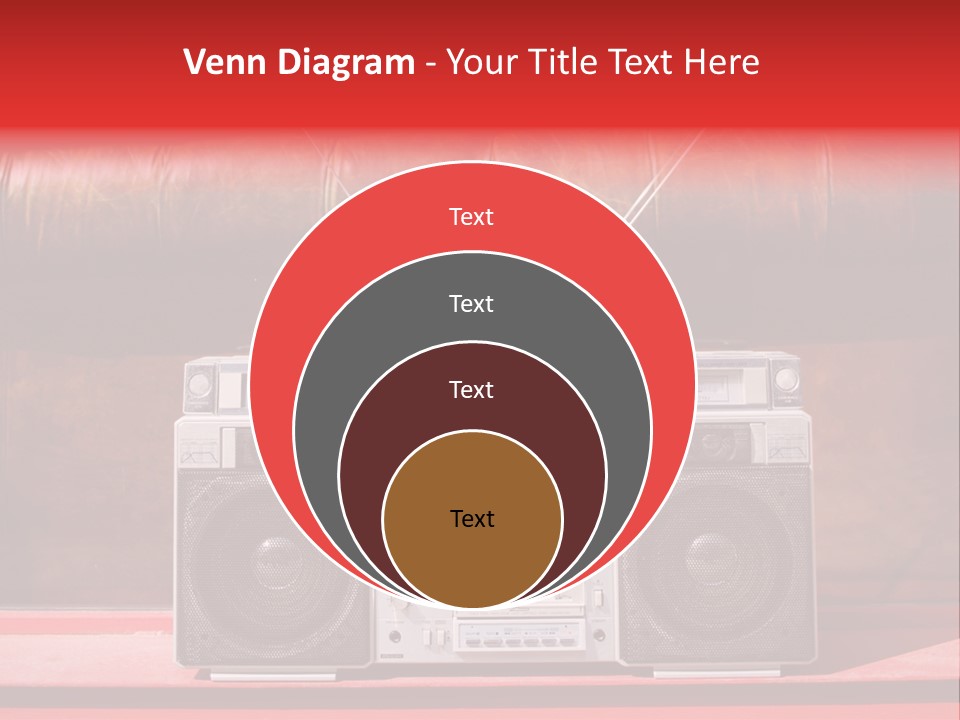 Tune Audio Play PowerPoint Template