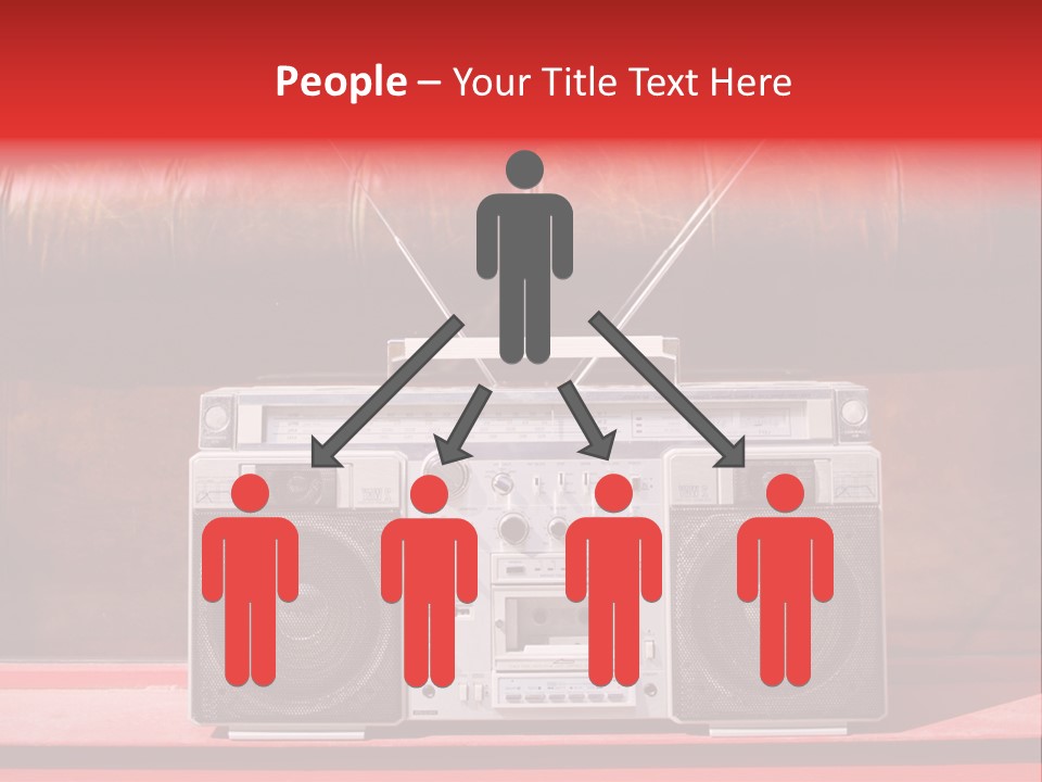 Tune Audio Play PowerPoint Template