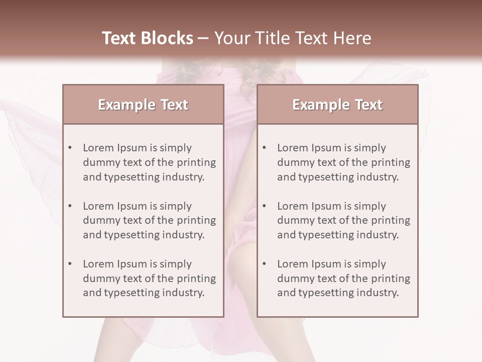 Wind Health Model PowerPoint Template