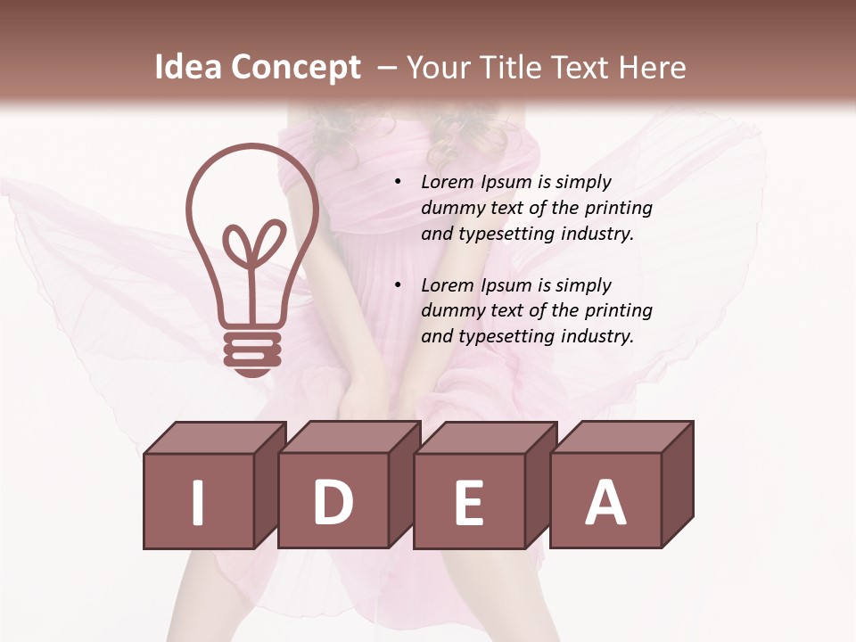 Wind Health Model PowerPoint Template