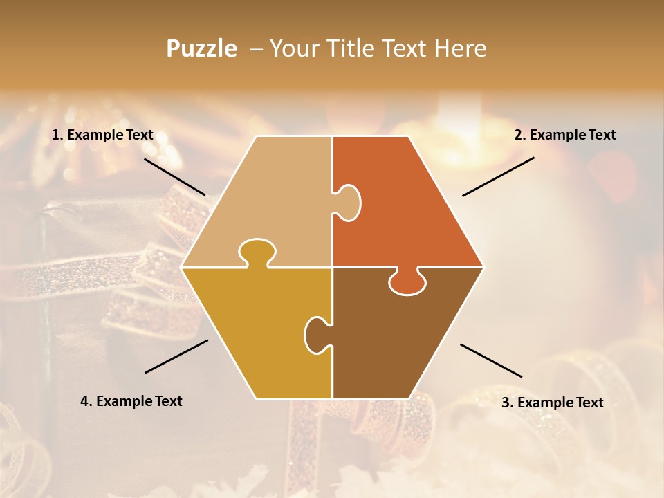 White Ribbon  PowerPoint Template