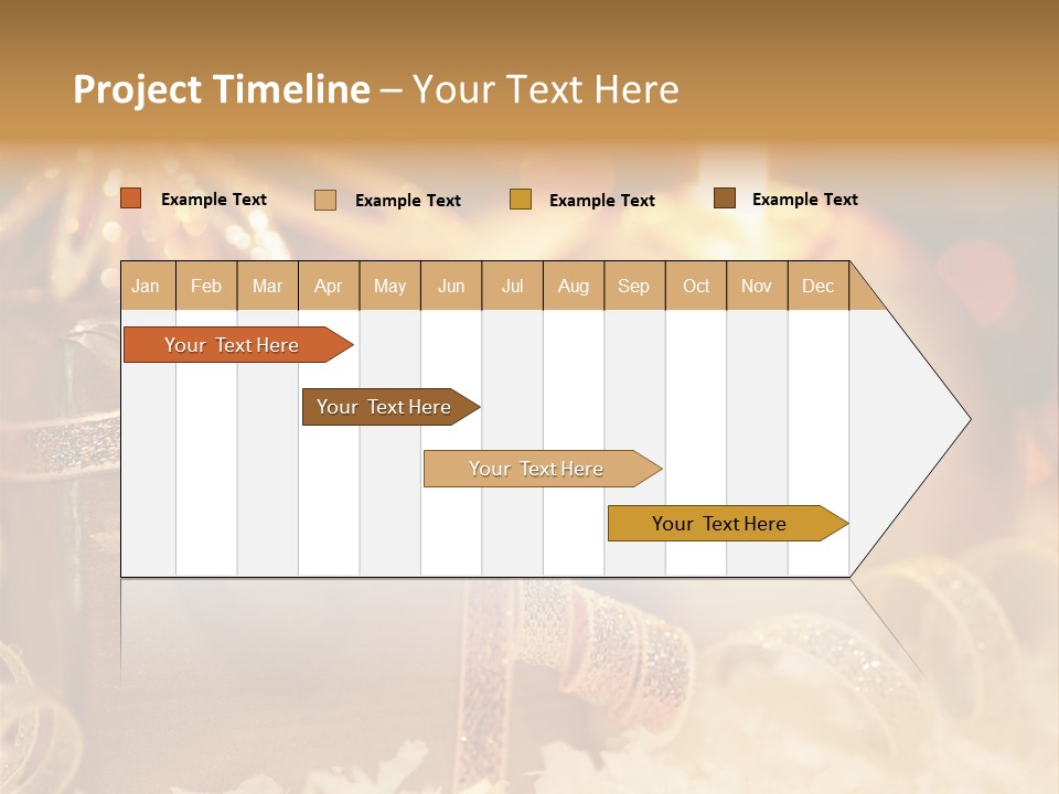 White Ribbon  PowerPoint Template