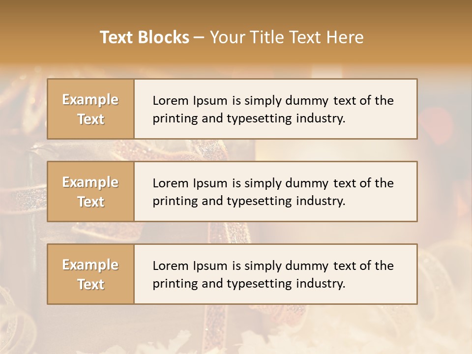 White Ribbon  PowerPoint Template