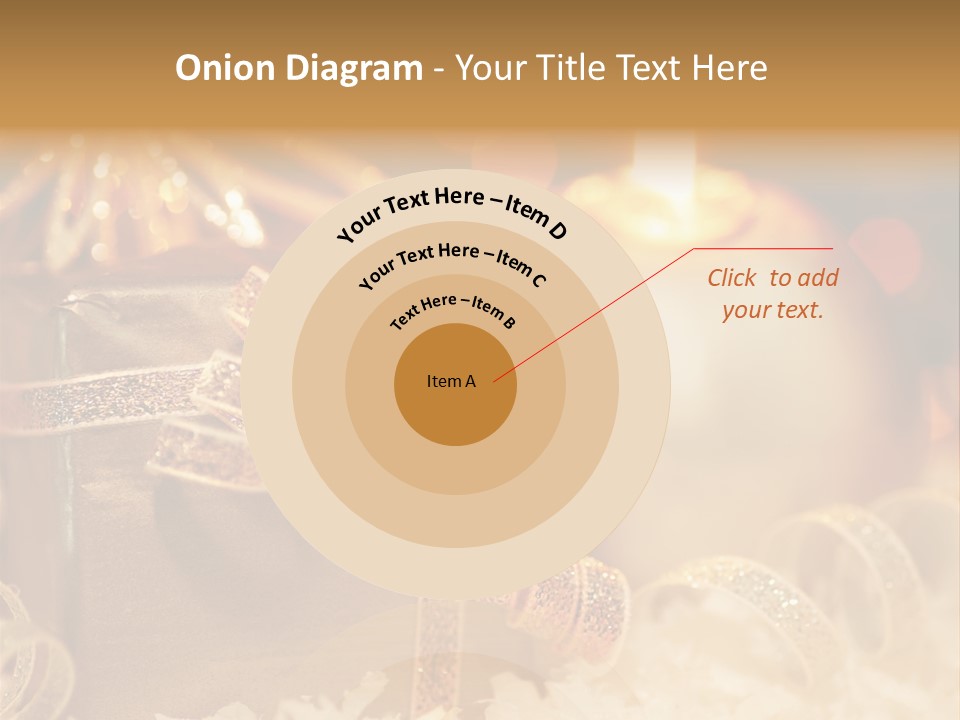 White Ribbon  PowerPoint Template