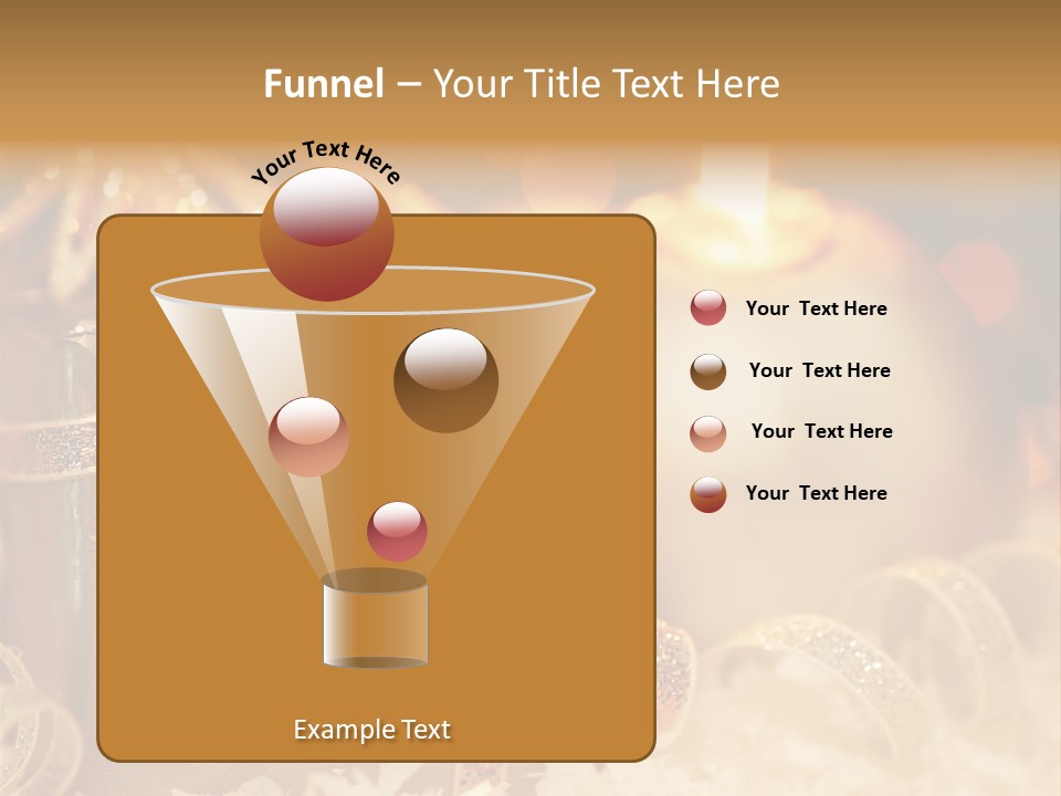 White Ribbon  PowerPoint Template