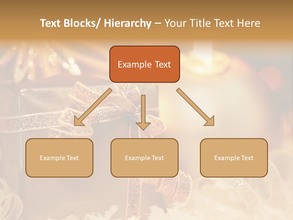 White Ribbon  PowerPoint Template
