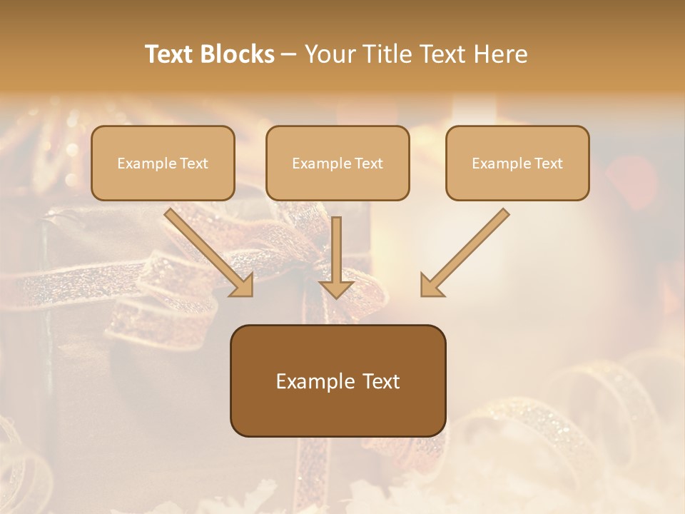 White Ribbon  PowerPoint Template